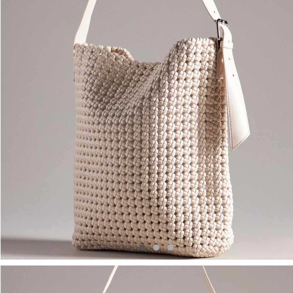 the kalani woven knot bag